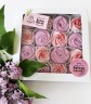 Зефирный микс (клубнично-черносмородиновый) 16pcs